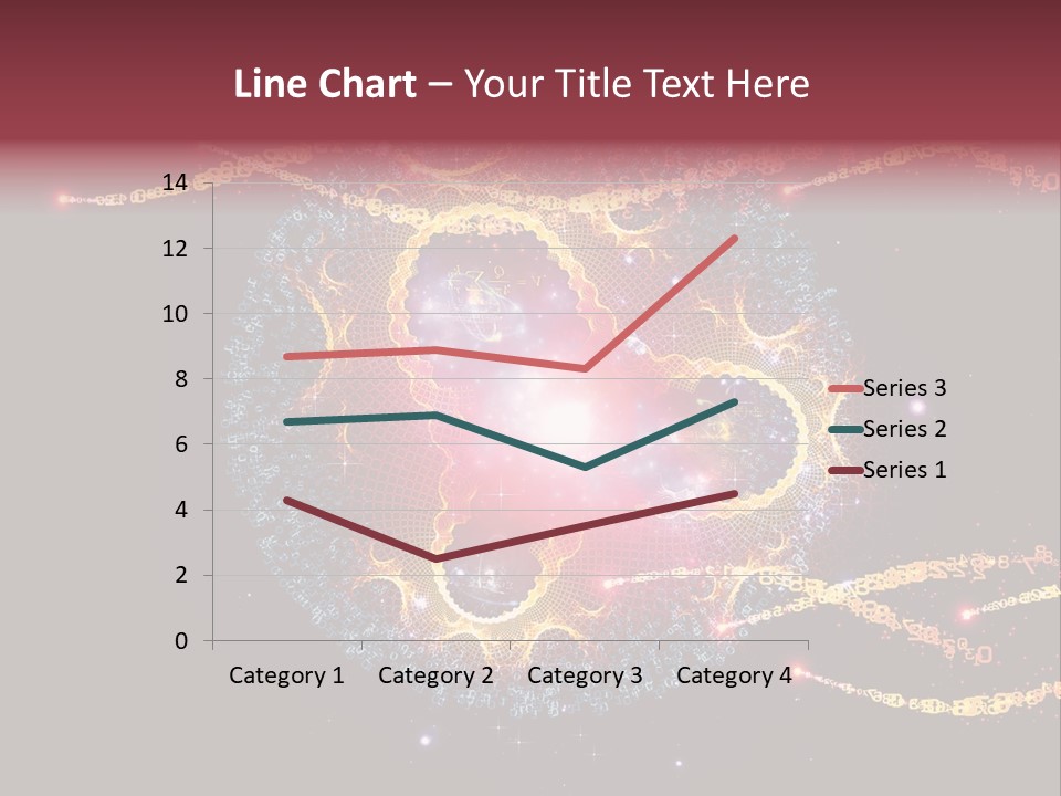 Fractal Calculation Light PowerPoint Template
