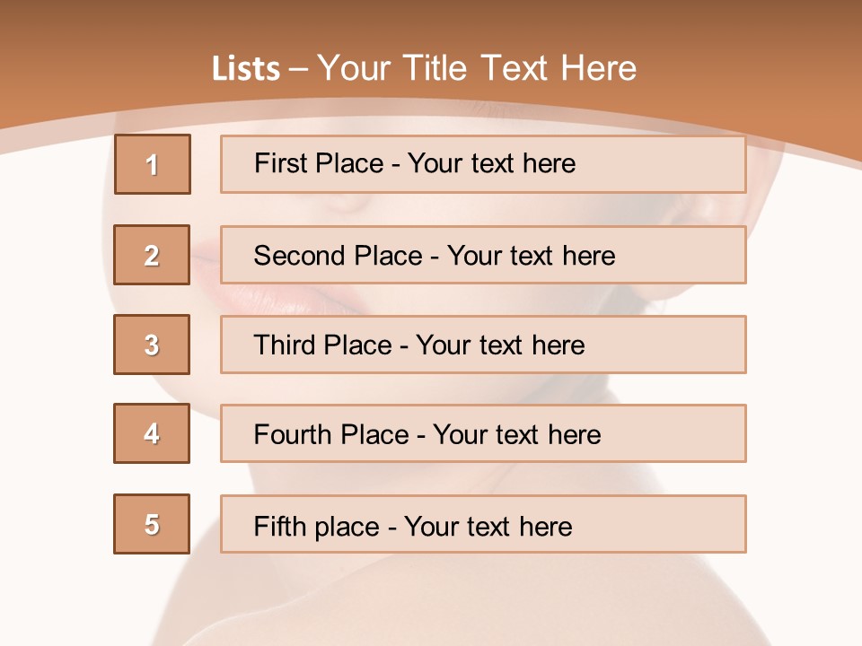 Isolated Y Candid PowerPoint Template