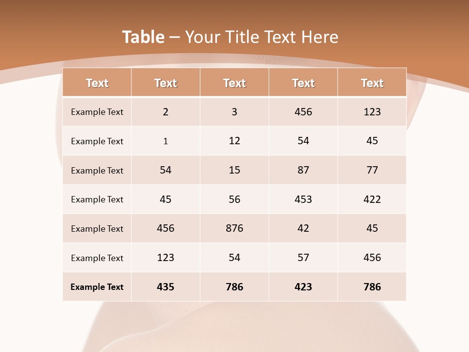 Isolated Y Candid PowerPoint Template