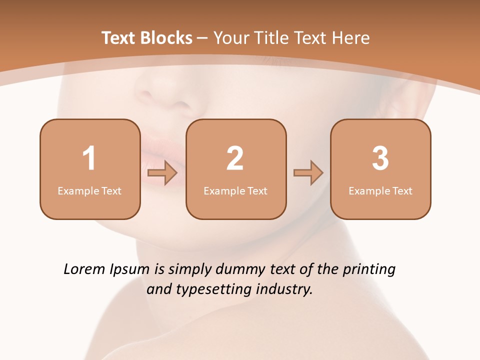 Isolated Y Candid PowerPoint Template