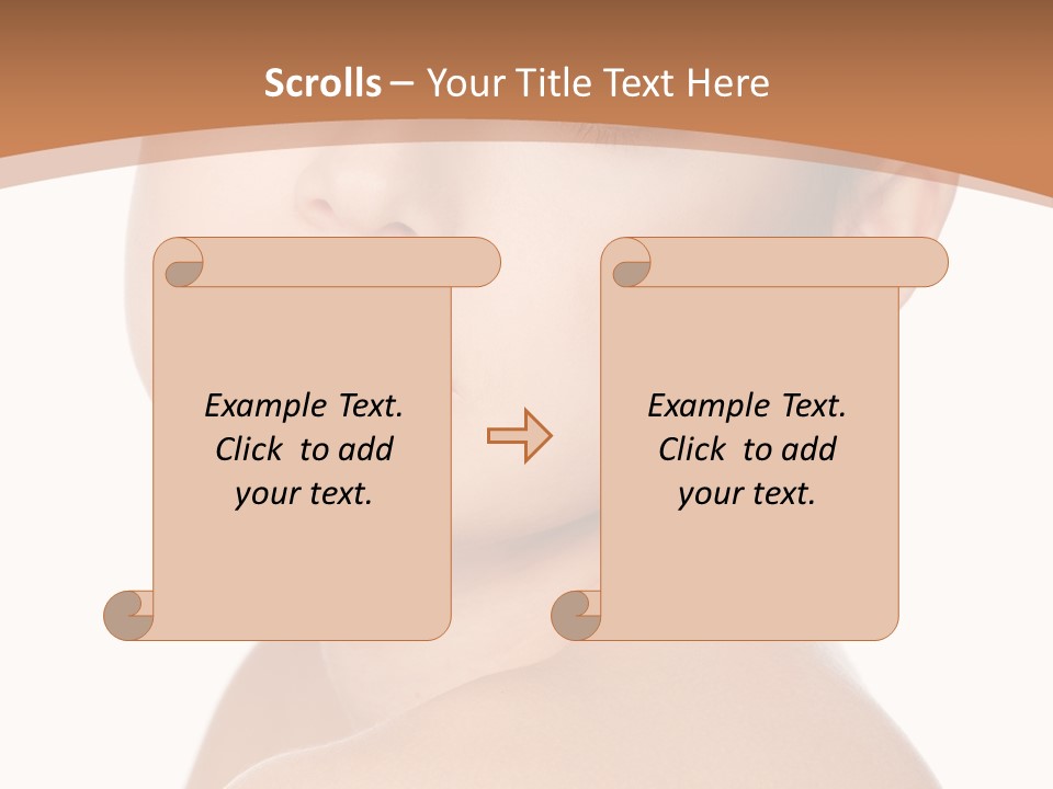Isolated Y Candid PowerPoint Template