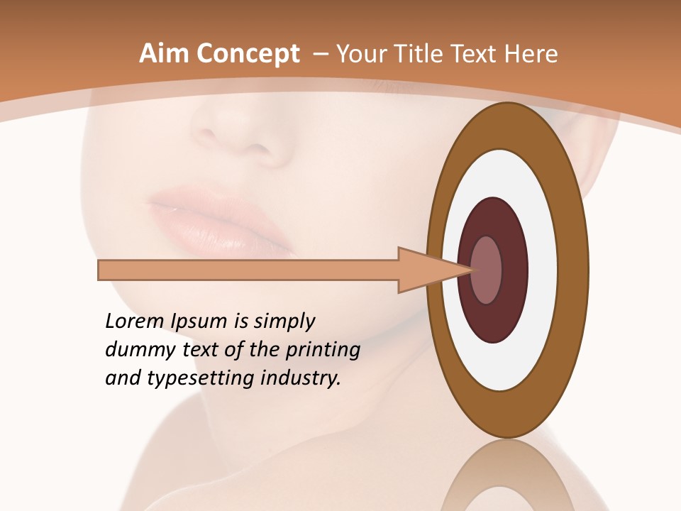 Isolated Y Candid PowerPoint Template