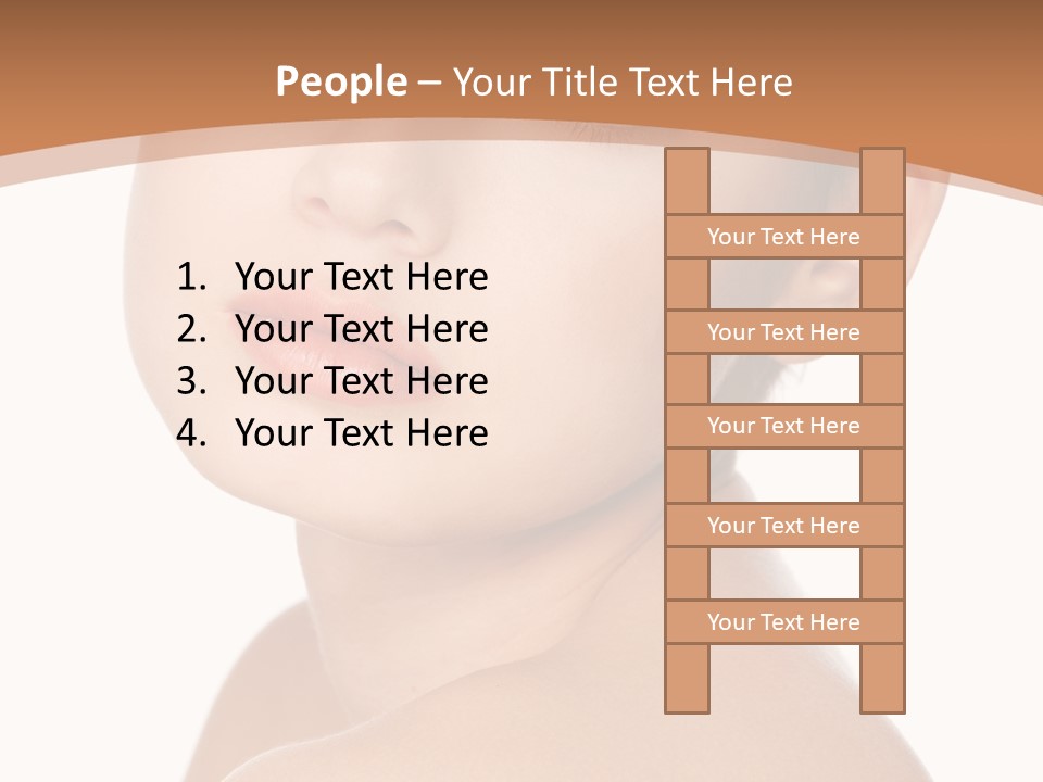 Isolated Y Candid PowerPoint Template