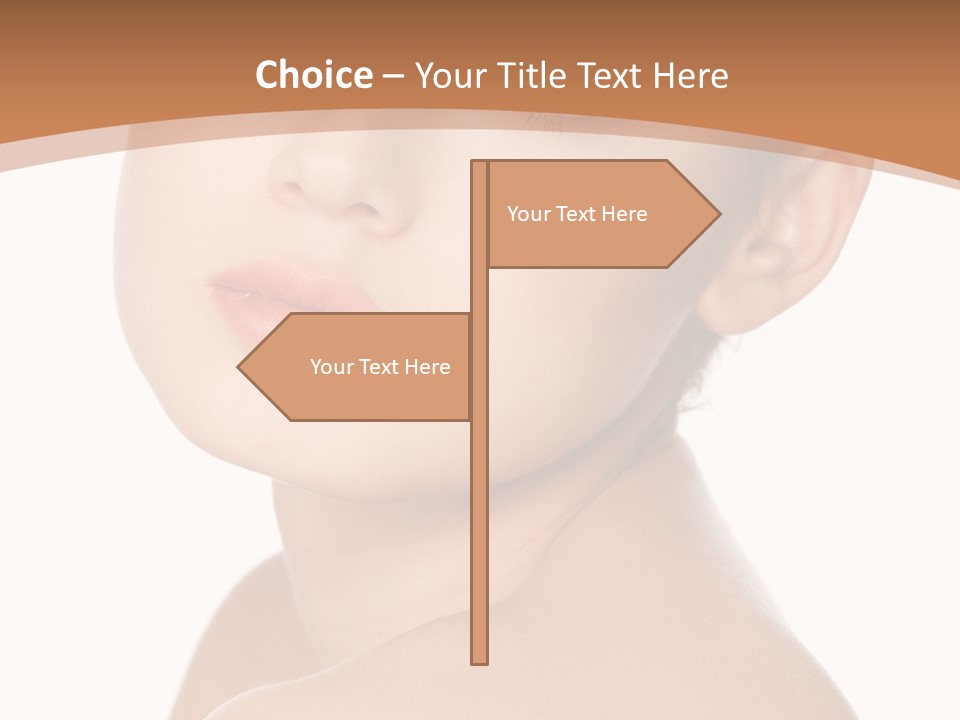 Isolated Y Candid PowerPoint Template