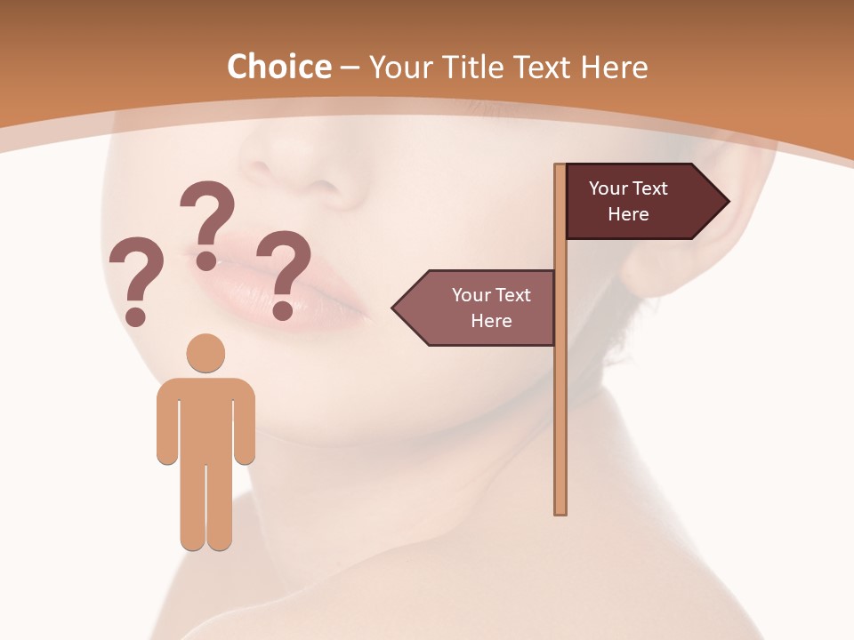 Isolated Y Candid PowerPoint Template