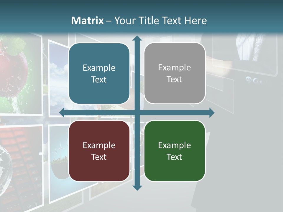 Blue New Virtual PowerPoint Template