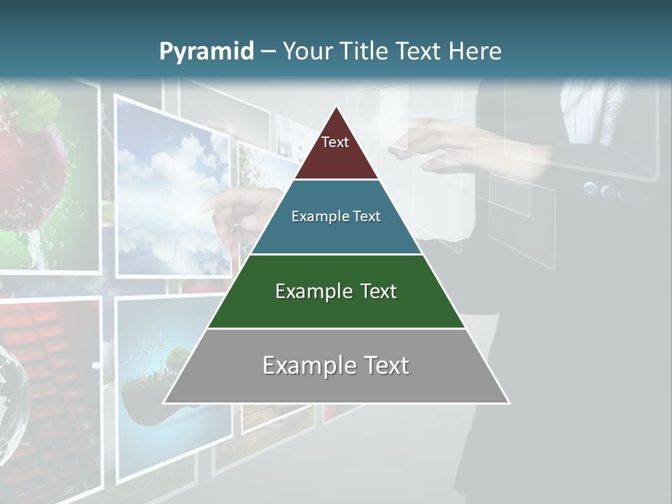 Blue New Virtual PowerPoint Template