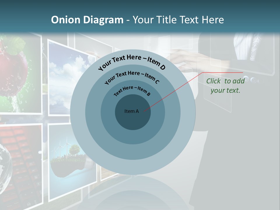 Blue New Virtual PowerPoint Template