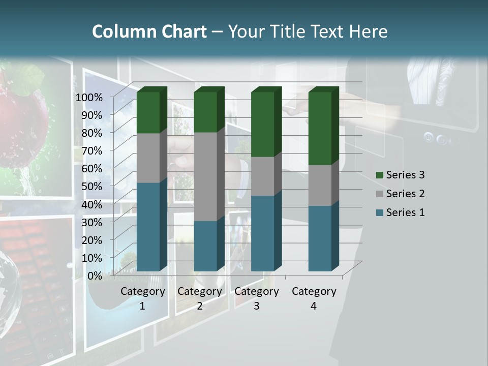 Blue New Virtual PowerPoint Template