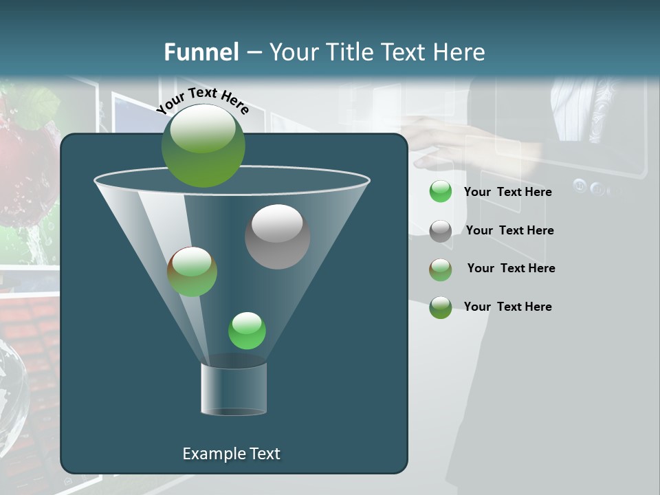 Blue New Virtual PowerPoint Template