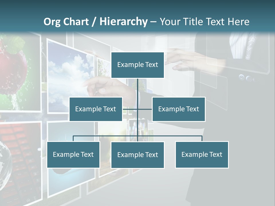 Blue New Virtual PowerPoint Template