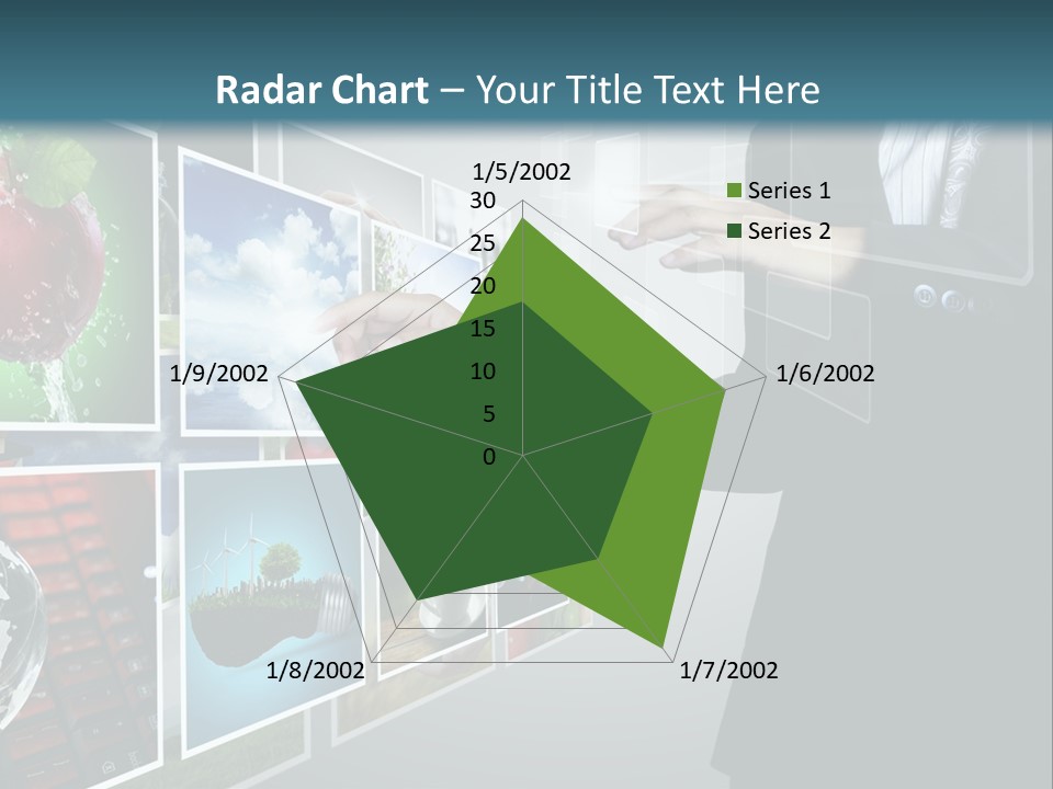 Blue New Virtual PowerPoint Template