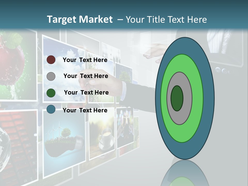 Blue New Virtual PowerPoint Template