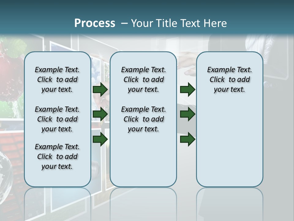 Blue New Virtual PowerPoint Template