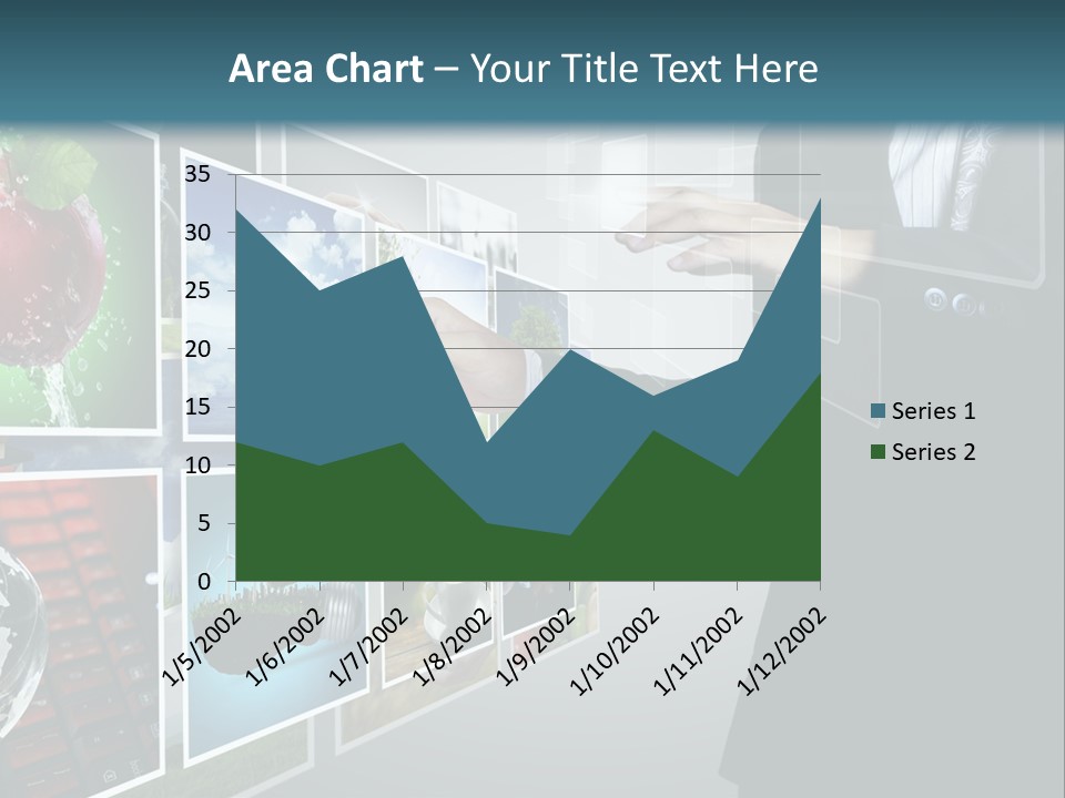 Blue New Virtual PowerPoint Template