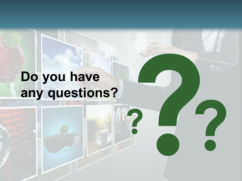 Blue New Virtual PowerPoint Template