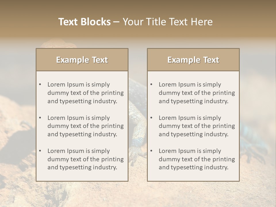 Wildlife Africa Natural PowerPoint Template