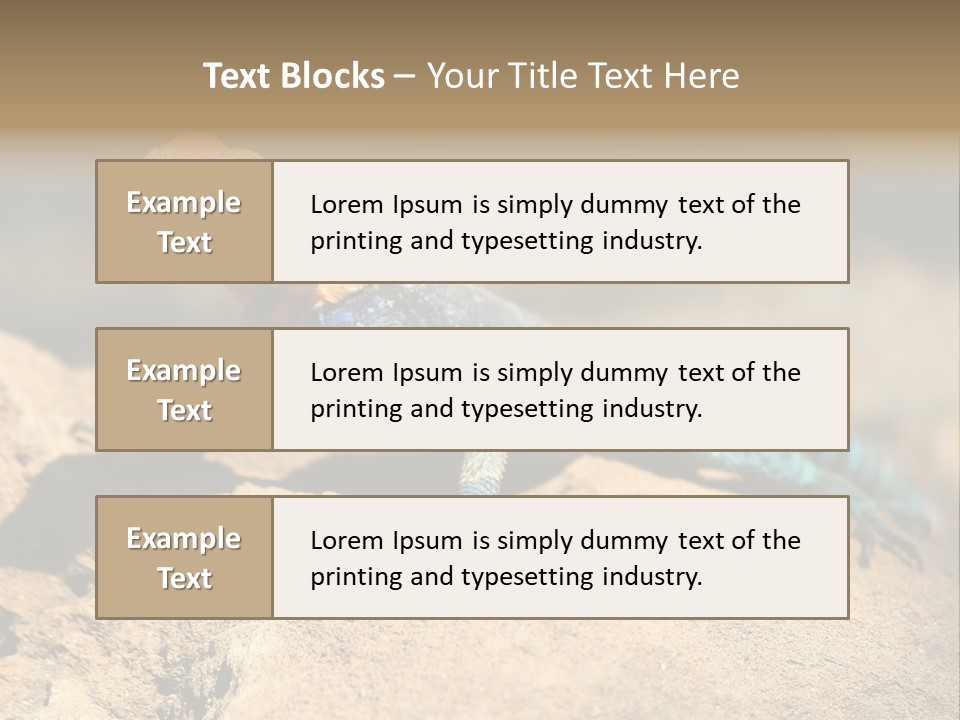 Wildlife Africa Natural PowerPoint Template