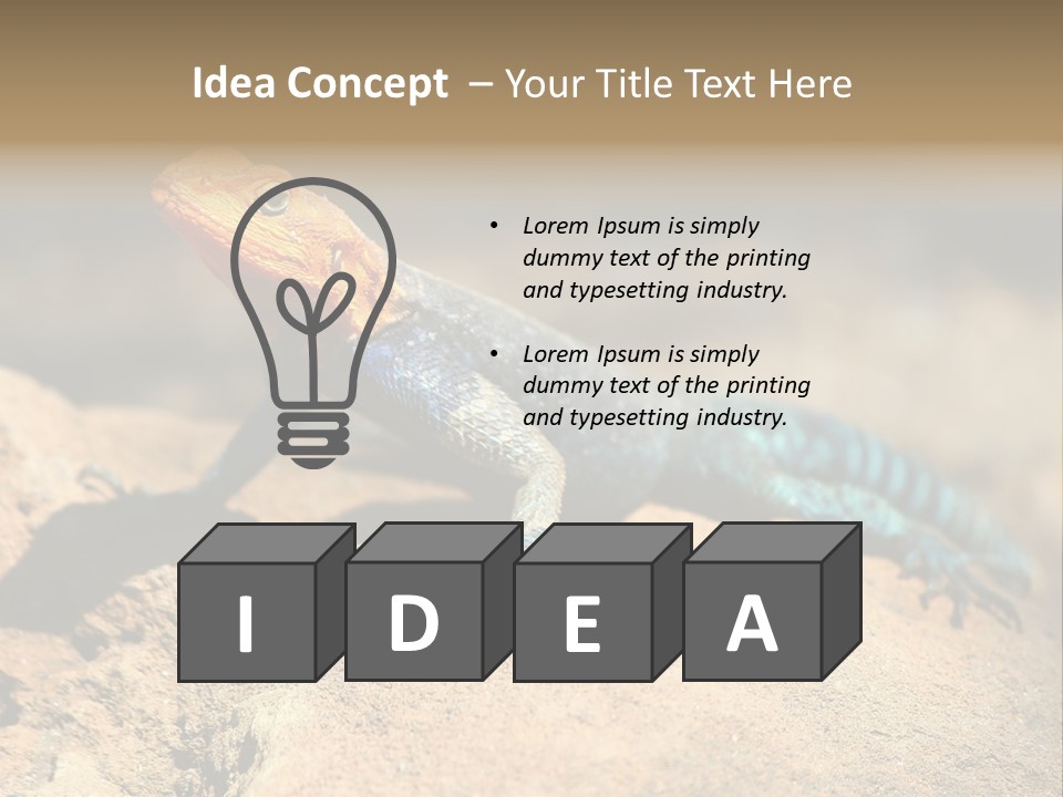 Wildlife Africa Natural PowerPoint Template