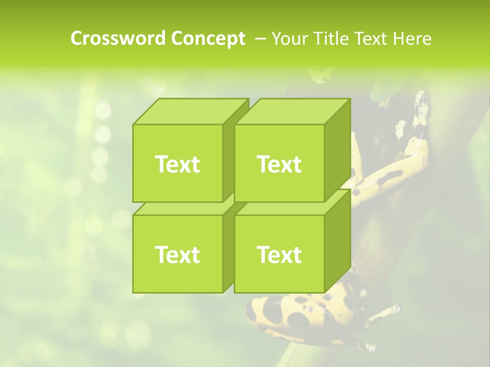 Ecology Reptile Poison PowerPoint Template