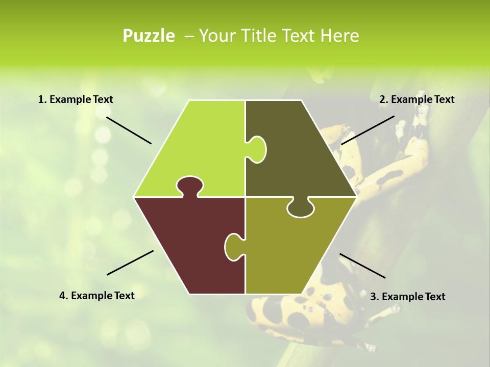 Ecology Reptile Poison PowerPoint Template