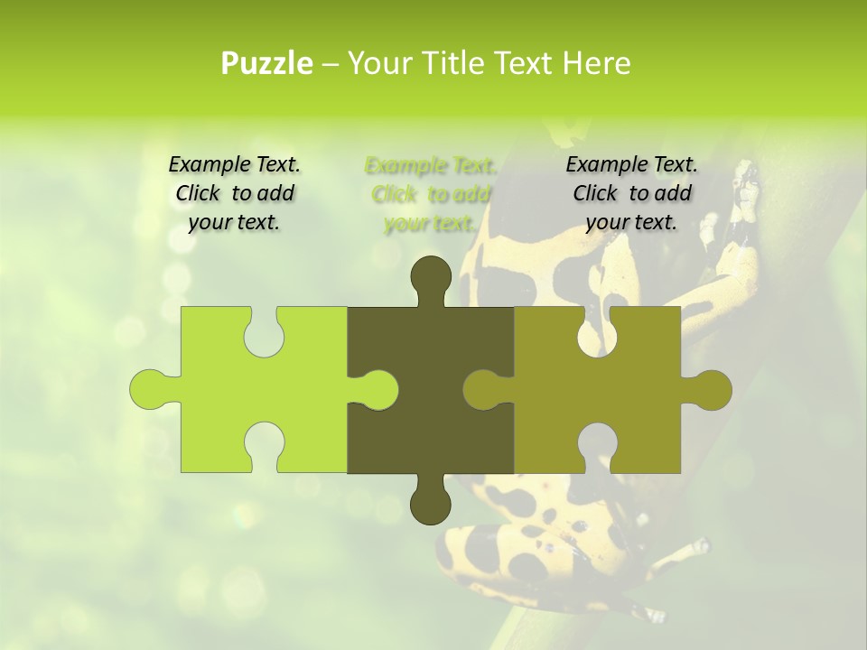 Ecology Reptile Poison PowerPoint Template