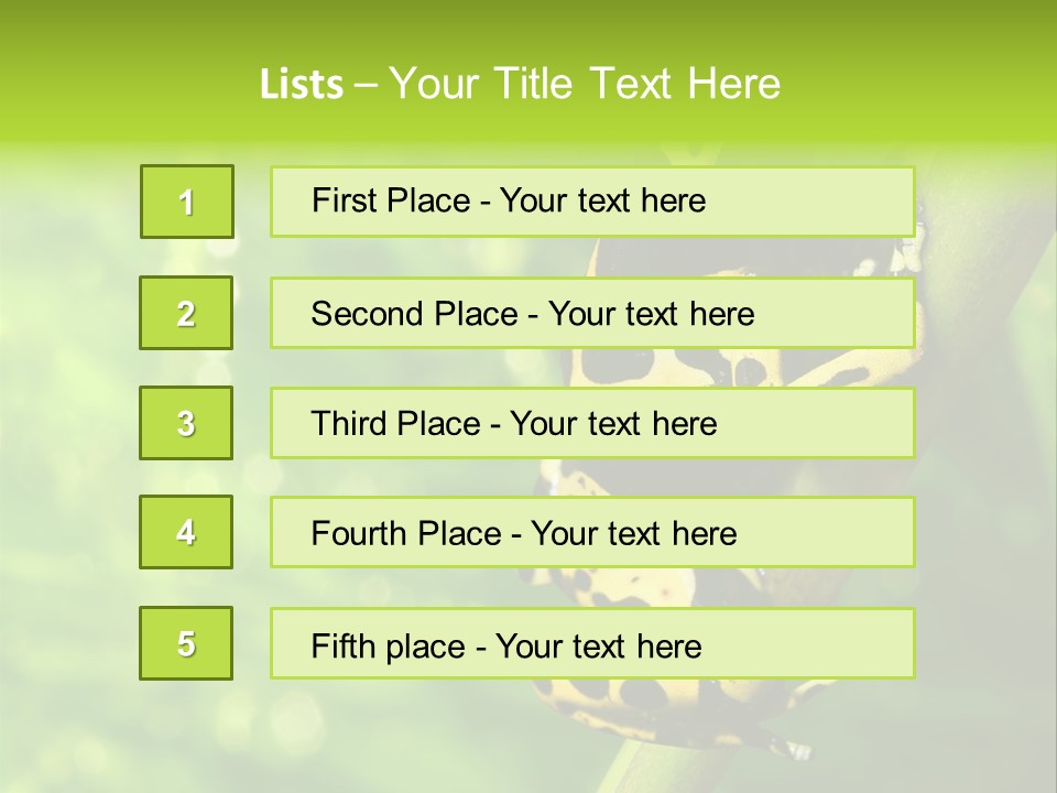 Ecology Reptile Poison PowerPoint Template