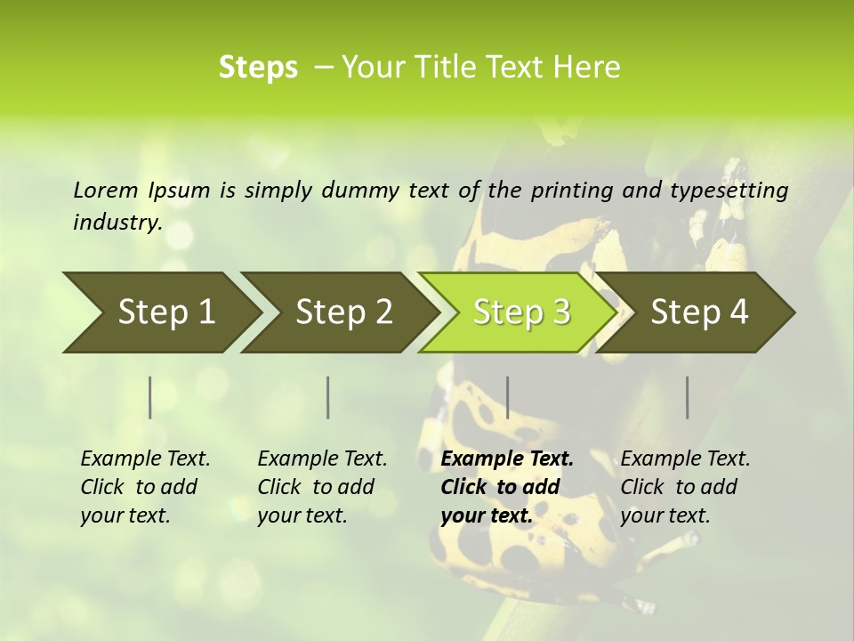 Ecology Reptile Poison PowerPoint Template