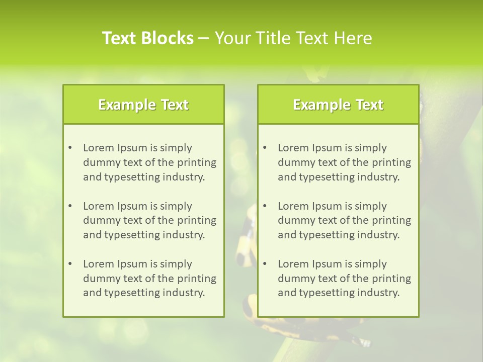 Ecology Reptile Poison PowerPoint Template