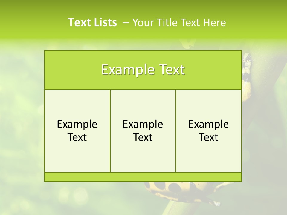 Ecology Reptile Poison PowerPoint Template