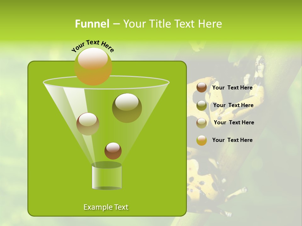 Ecology Reptile Poison PowerPoint Template