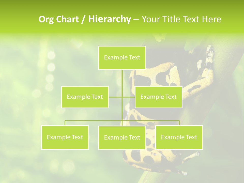 Ecology Reptile Poison PowerPoint Template