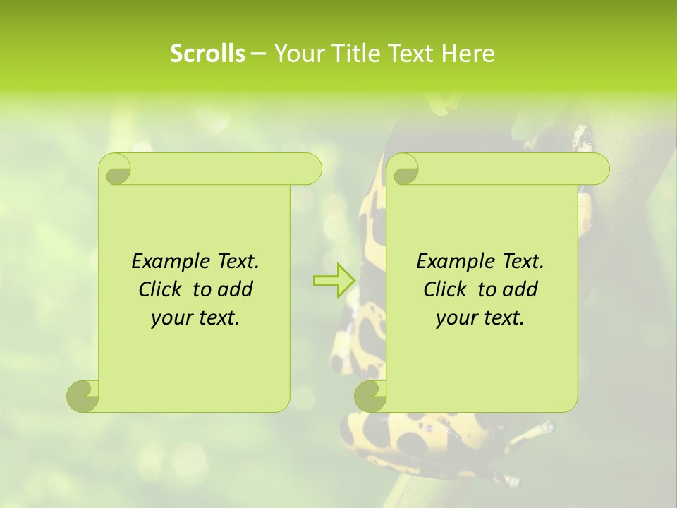 Ecology Reptile Poison PowerPoint Template