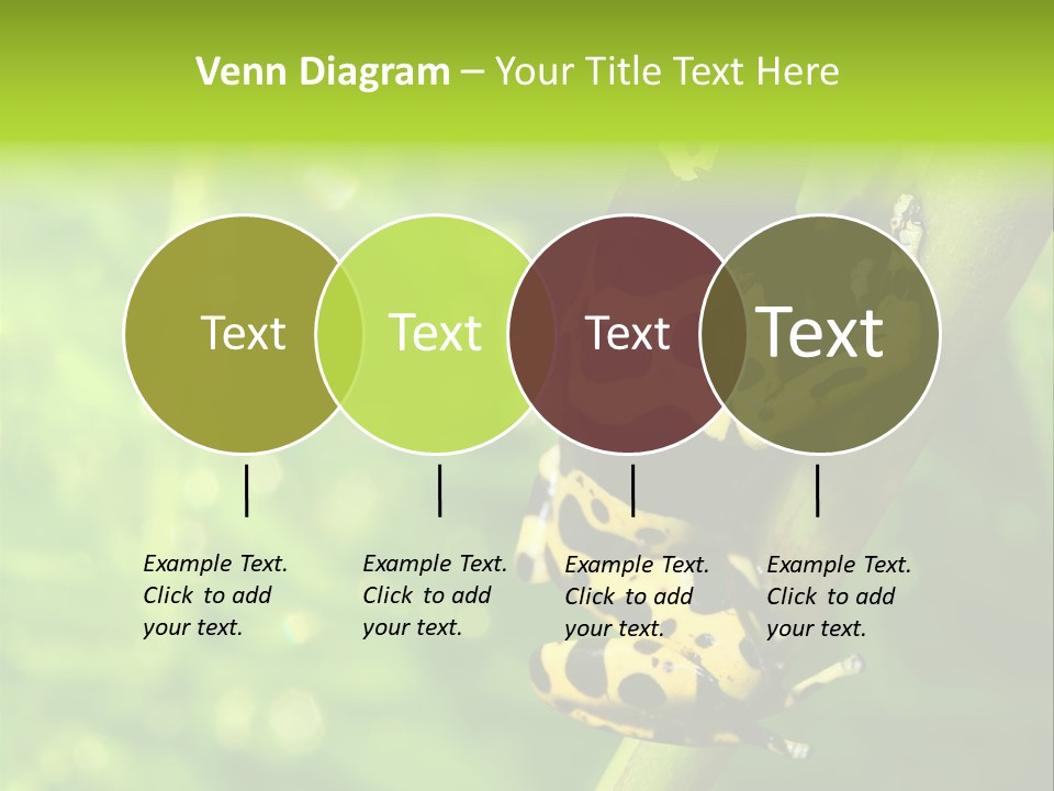 Ecology Reptile Poison PowerPoint Template