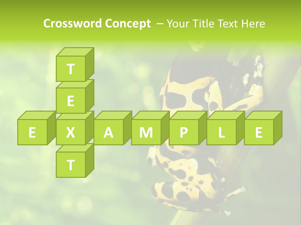 Ecology Reptile Poison PowerPoint Template