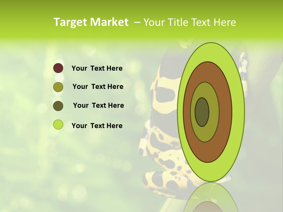 Ecology Reptile Poison PowerPoint Template