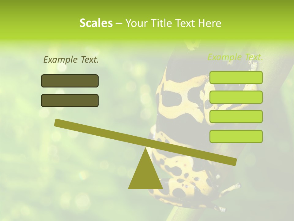 Ecology Reptile Poison PowerPoint Template