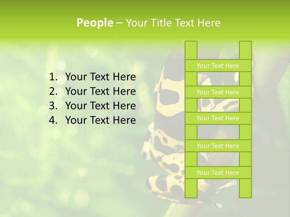 Ecology Reptile Poison PowerPoint Template