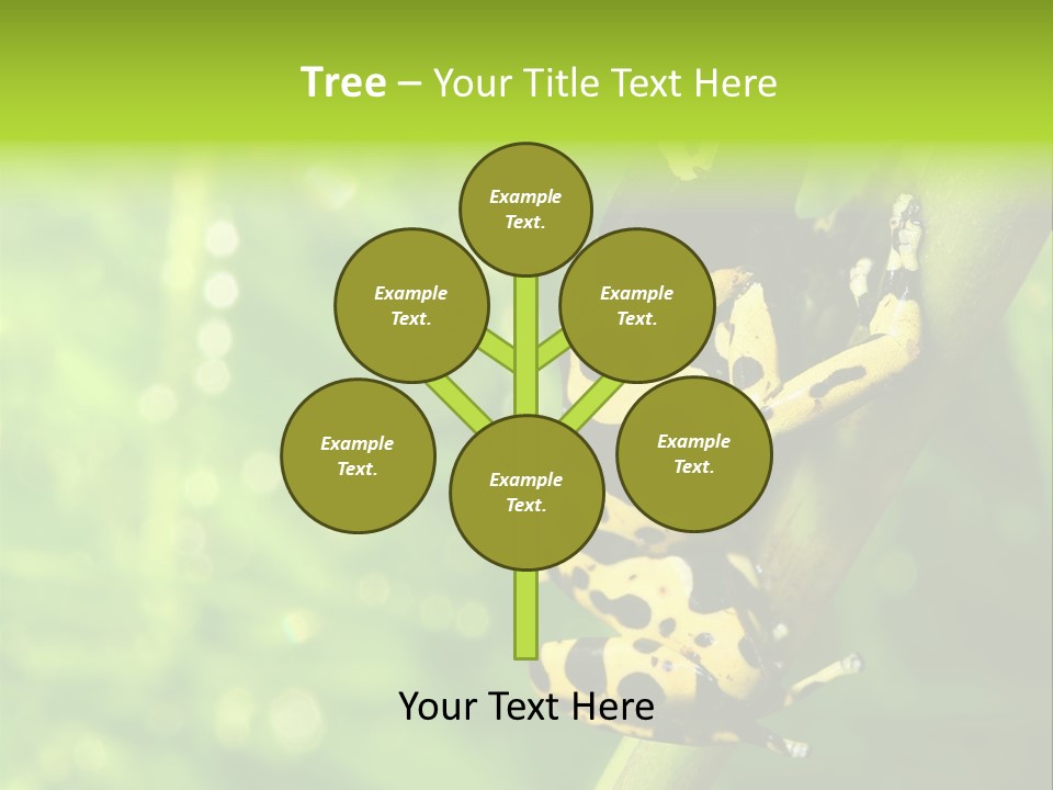Ecology Reptile Poison PowerPoint Template