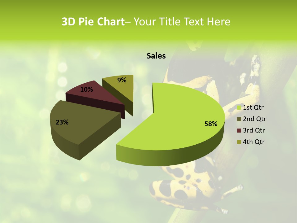 Ecology Reptile Poison PowerPoint Template