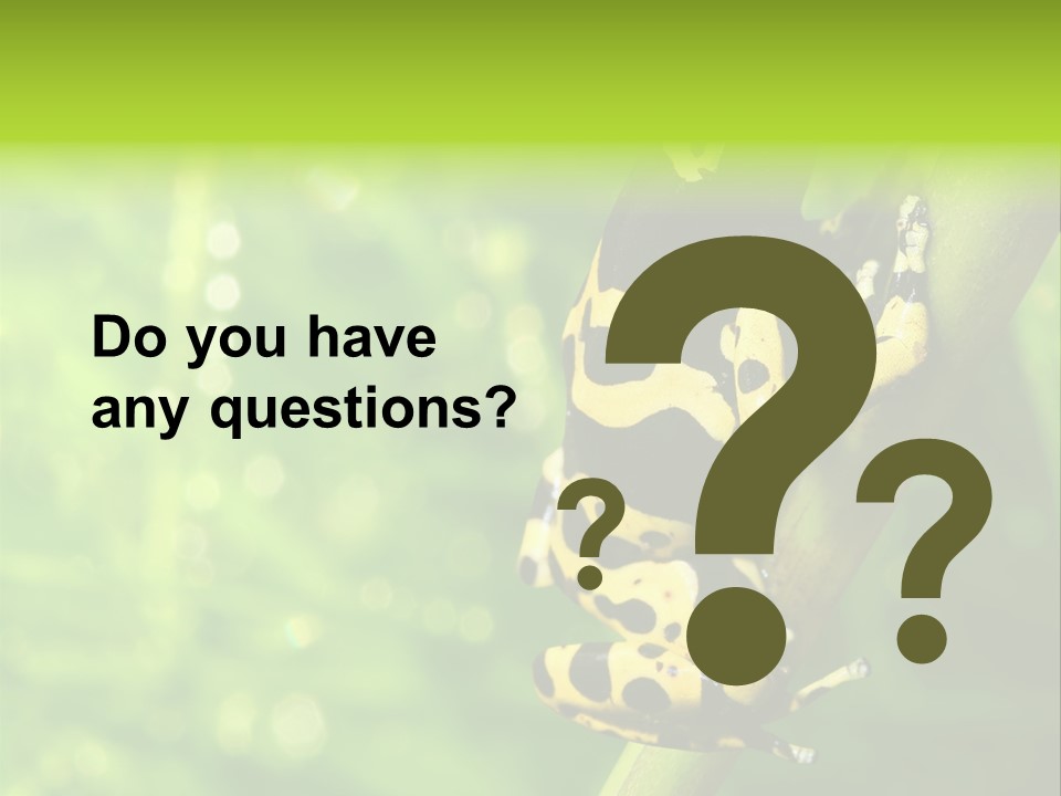 Ecology Reptile Poison PowerPoint Template