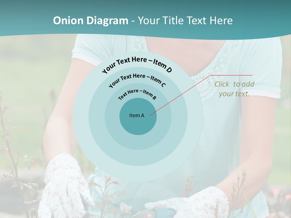 Female People Smiling PowerPoint Template