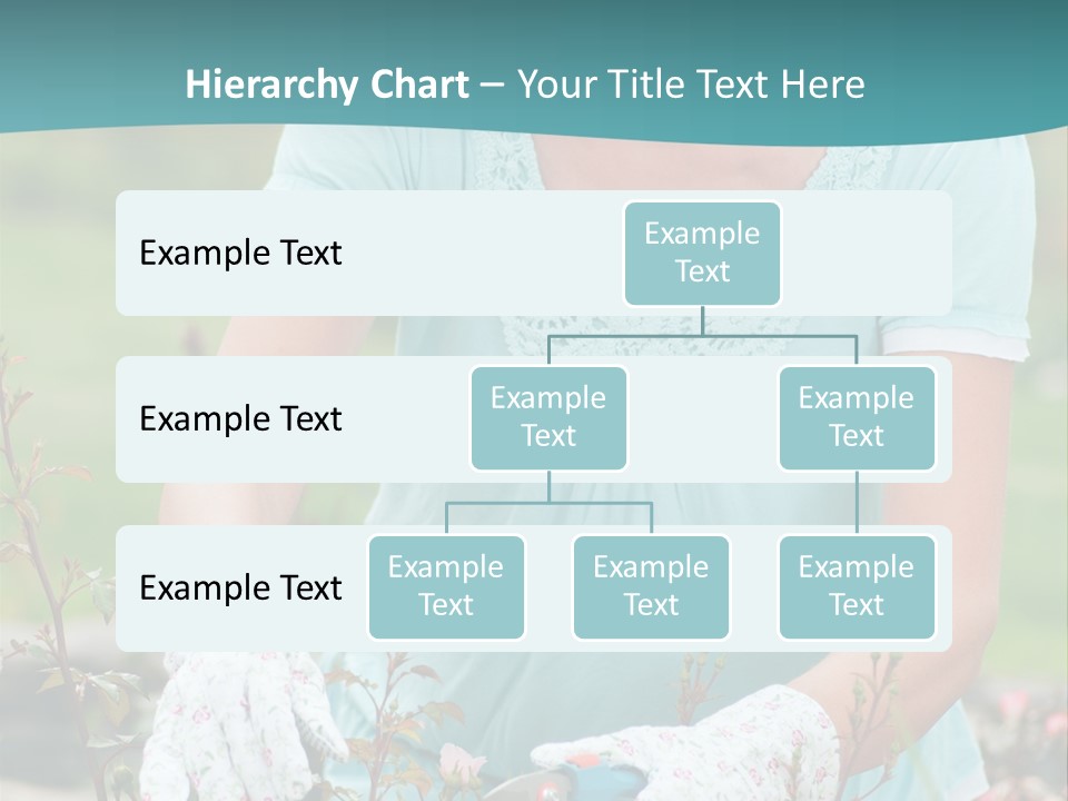 Female People Smiling PowerPoint Template