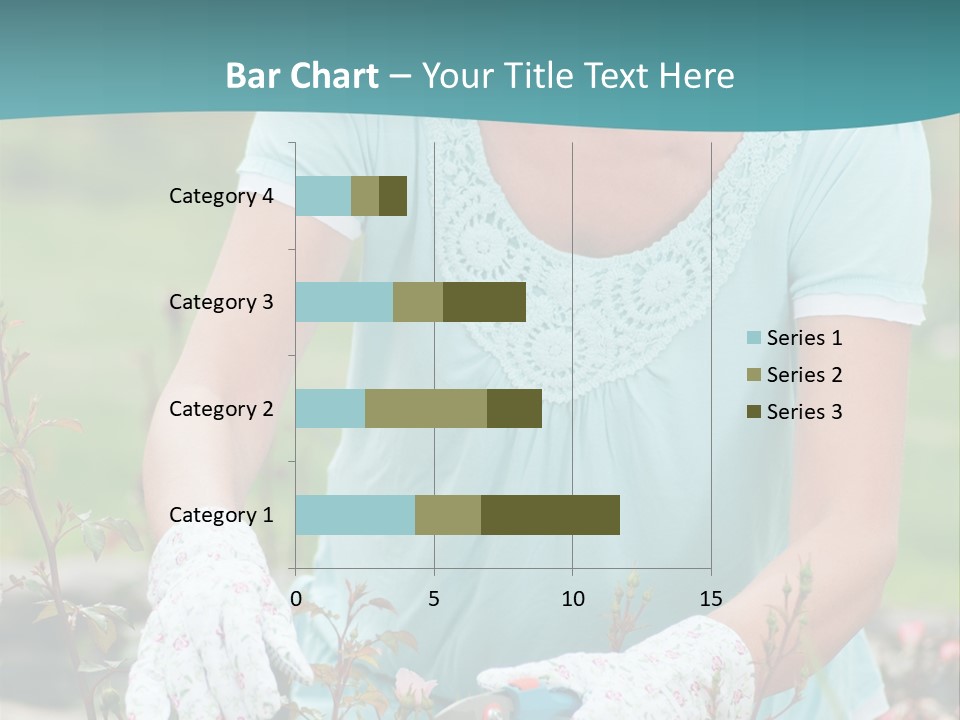 Female People Smiling PowerPoint Template