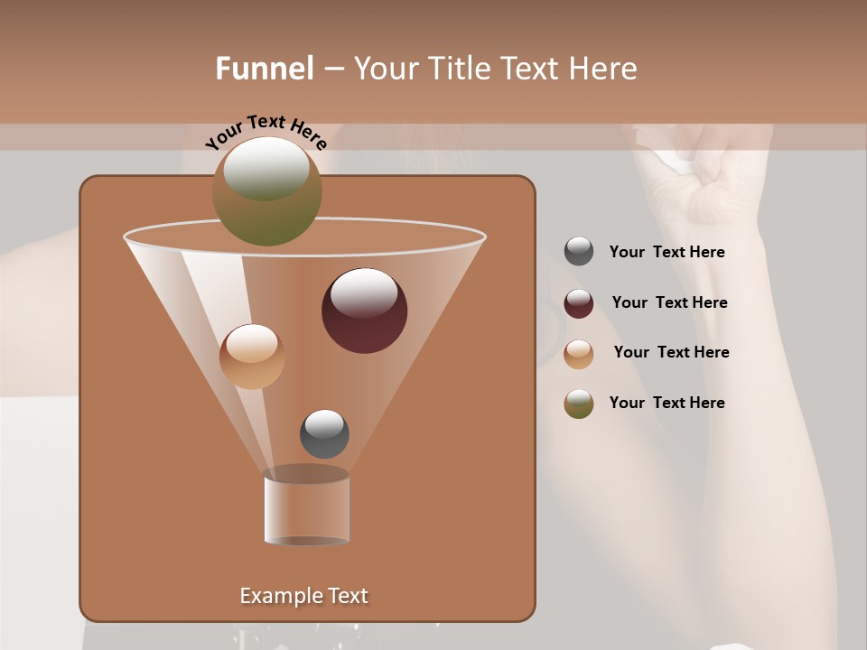 Writer  Girl PowerPoint Template