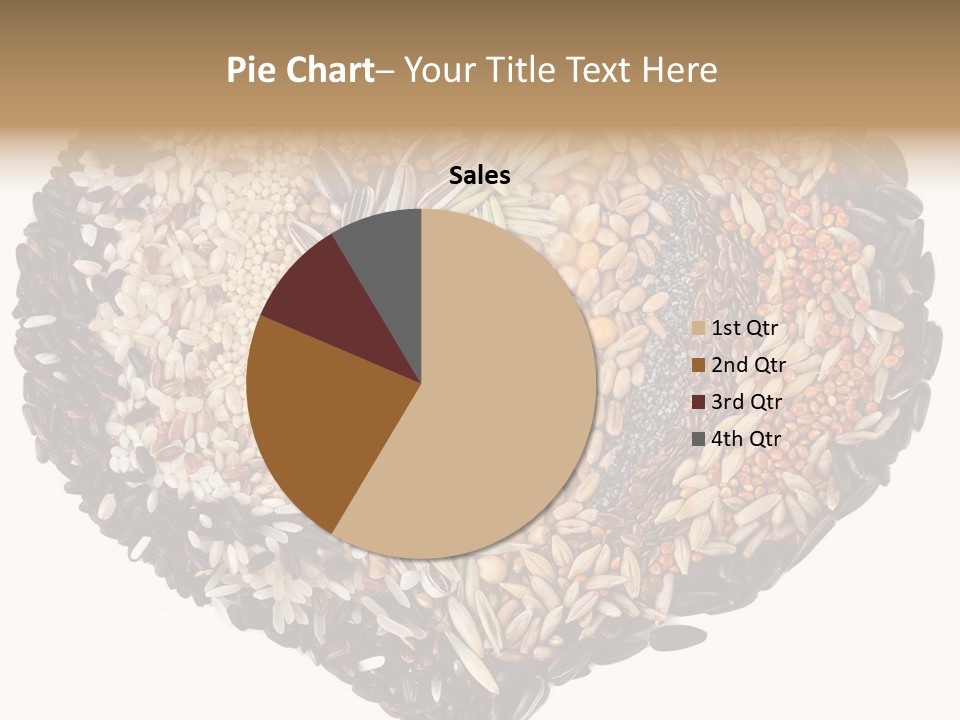 Seed Collection Sunflower PowerPoint Template