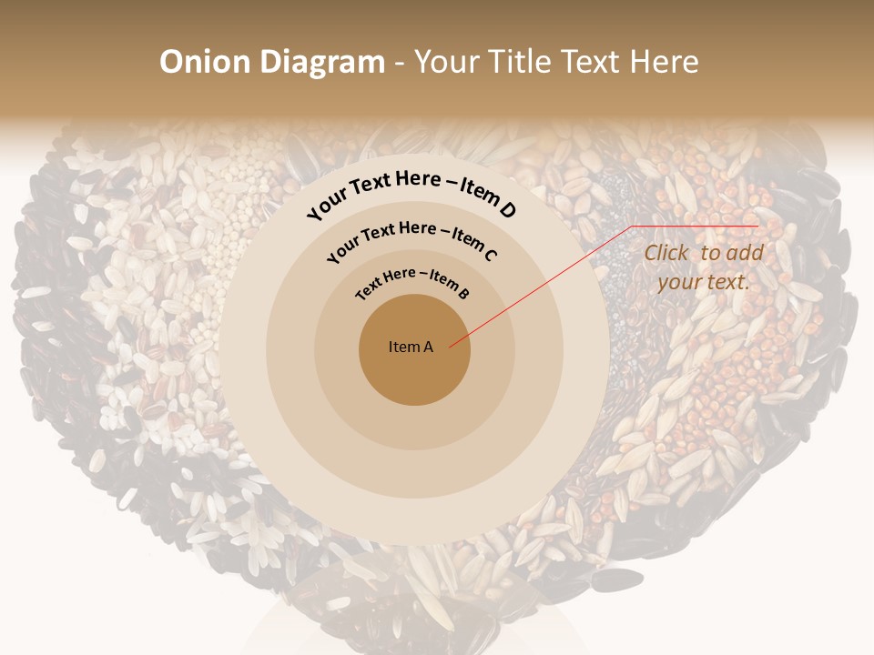 Seed Collection Sunflower PowerPoint Template