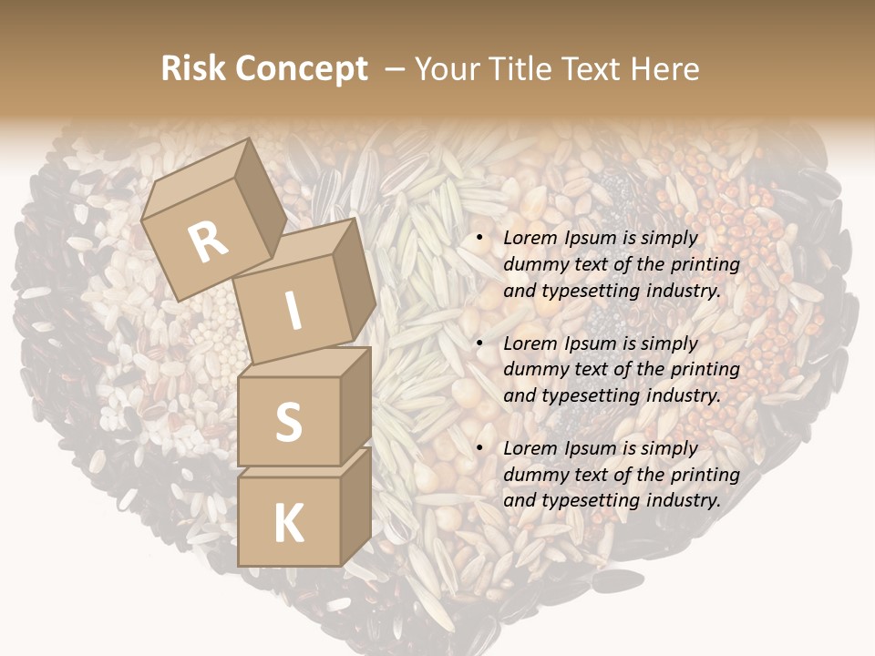 Seed Collection Sunflower PowerPoint Template