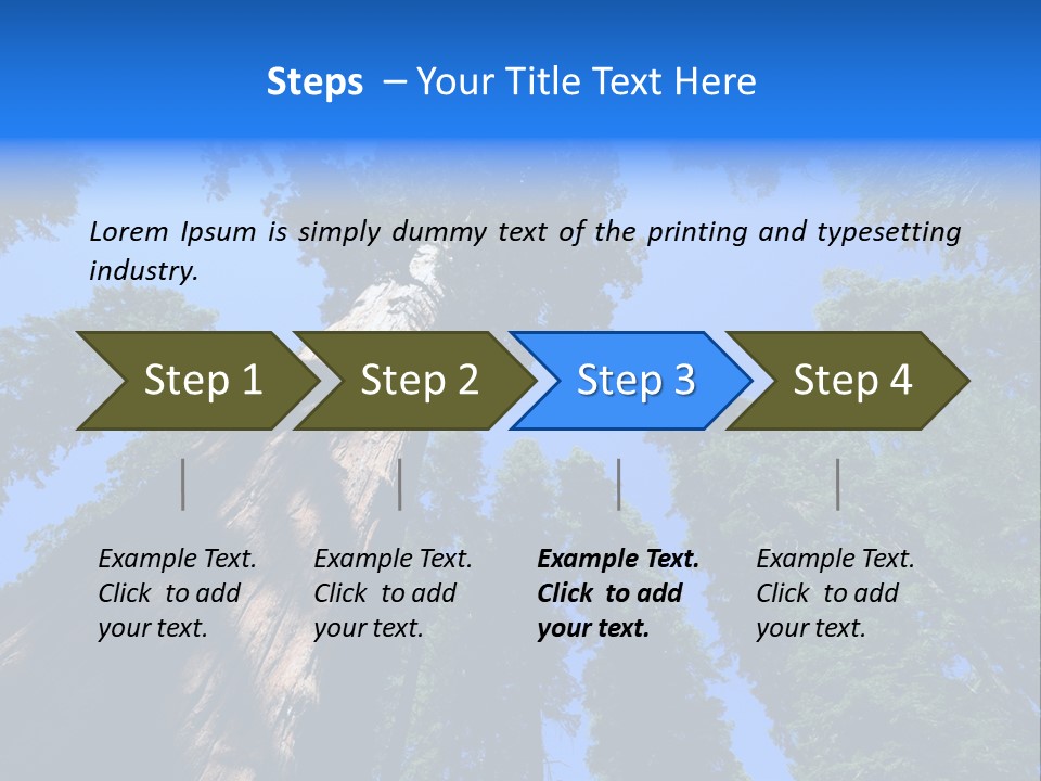 Beautiful Huge Height PowerPoint Template
