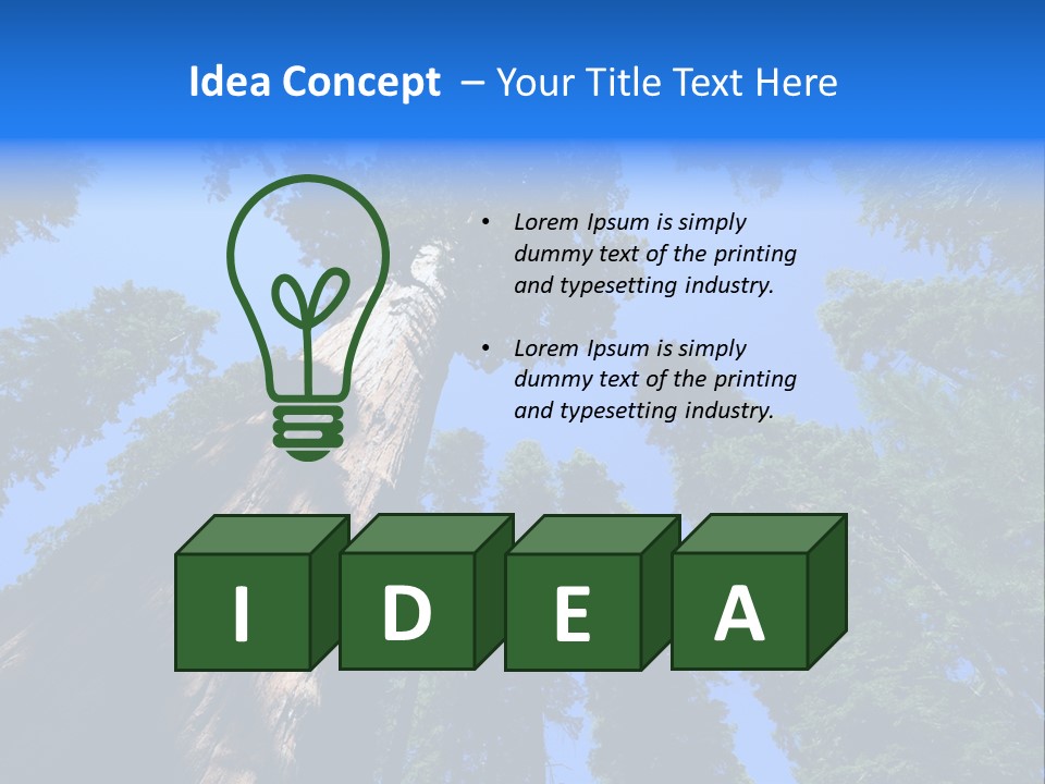 Beautiful Huge Height PowerPoint Template